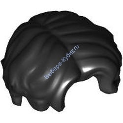 Деталь Лего Волосы Минифигурки Цвет Черный