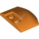 Деталь Лего Клин 3 x 4 x 2/3 Тройной Изогнутый Цвет Оранжевый