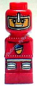Микрофигурка Лего Рыцаря Лавового Дракона Красный 85863pb003