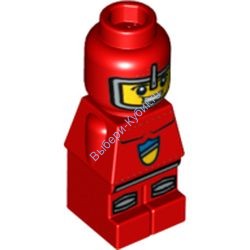 Микрофигурка Лего Рыцаря Лавового Дракона Красный 85863pb003