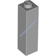Деталь Лего Кубик 1 х 1 х 3 Цвет Светло-Серый
