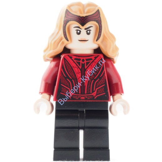 Минифигурка Лего Супер Хироус Алая Ведьма (Ванда Максимофф) sh831