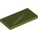 Деталь Лего Плитка 2 х 4 Цвет Оливковый Зеленый
