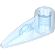 Деталь Лего Техник Бионикл Зуб 1 х 3 С Отверстием Под Ось Цвет Прозрачно-Умеренно-Голубой