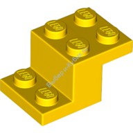 Деталь Лего Кронштейн 3 х 2 х 1 1/3 Цвет Желтый