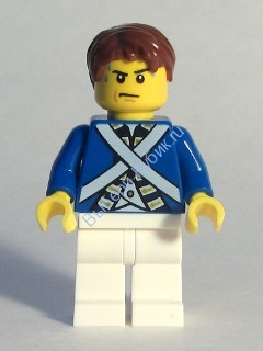 Bluecoat Soldier 5 - Sweat Drops, Reddish Brown Hair