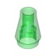 Деталь Лего Конус 1 х 1 С Верхним Пазом Цвет Прозрачно-Зеленый