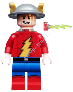 Минифигурка Лего - Флэш, DC Super Heroes (только минифигурка без подставки и аксессуаров)