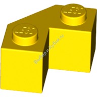 Деталь Лего Кубик Модифицированный Угловой 2 х 2 Цвет Желтый