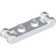 Деталь Лего Пластина 1 х 2 С Ручками На Концах Цвет Белый