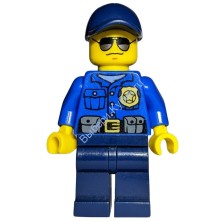 Минифигурка Лего Сити Полицейский cty0465