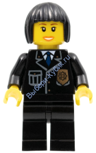 Минифигурка Лего Сити - Женщина-Полицейский cty0211