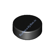 Деталь Лего Плитка Круглая 1 х 1 Цвет Черный