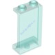 Деталь Лего Панель 1 х 2 х 3 С Боковыми Усилителями - Полые Штырьки Цвет Прозрачно-Голубой