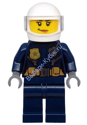 Минифигурка Лего Сити Полицейский