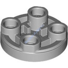 Деталь Лего Плитка Круглая 2 х 2 Перевернутая Цвет Светло-Серый