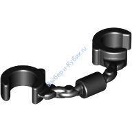 Деталь Лего Наручники Цвет Черный