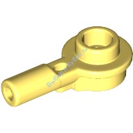 Деталь Лего Стержень 1L С 1 х 1 Круглой Пластиной С Открытой Шляпкой Цвет Ярко-Светло-Желтый