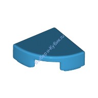 Деталь Лего Плитка Круглая 1 х 1 Четверть Цвет Темно-Лазурный