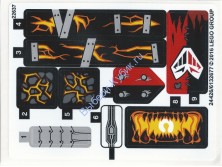 Наклейки К Набору Лего 70316 - Международная версия - (24426/6132677)