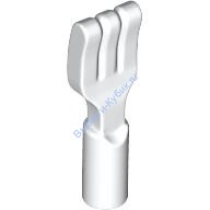 Деталь Лего Вилка Цвет Белый