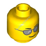 Деталь Лего Голова Минифигурки Цвет Желтый