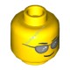 Деталь Лего Голова Минифигурки Цвет Желтый