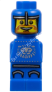 Микрофигурка Лего Рыцаря Лавового Дракона Синий 85863pb001