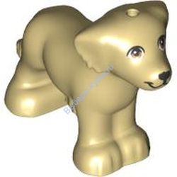 Деталь Лего Собака Френдс Цвет Песочный