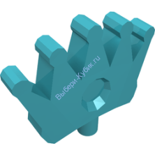 Деталь Лего Корона Тиара Цвет Умеренно-Лазурный