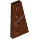 Деталь Лего Пластина Клин 4 х 2 Правая Цвет Коричневый