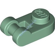 Деталь Лего Пластина 1 х 1 Закругленная С Ручкой Цвет Песочно-Зеленый