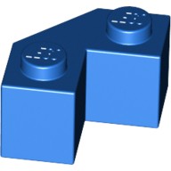 Деталь Лего Кубик Модифицированный Угловой 2 х 2 Цвет Синий