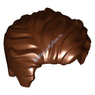 Деталь Лего Парик Цвет Коричневый