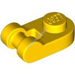 Деталь Лего Пластина 1 х 1 Закругленная С Ручкой Цвет Желтый