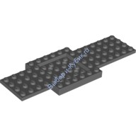 Деталь Лего База Т/С 6 х 16 х 2/3 С 4 х 4 Утопленным Центром Цвет Темно-Серый