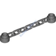 Деталь Лего Цепь 5 Звеньев Цвет Темно-Серый