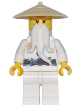 Минифигурка Лего Ниньдзяго - Ву Сэнсэй