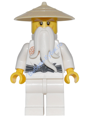 Минифигурка Лего Ниньдзяго - Ву Сэнсэй