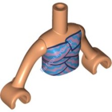 Деталь Лего Торс Мини Долл Френдс С Рисунком Цвет Телесный