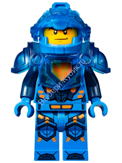 Минифигурка Лего NEXO KNIGHTS Клэй Мурингтон nex023