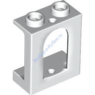 Деталь Лего Окно 1 х 2 х 2 Замок Цвет Белый