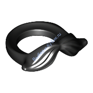 Деталь Лего Усы Цвет Черный