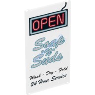 Деталь Лего Стекло Для Окна 1 X 4 X 6 С Рисунком Цвет Прозрачный