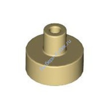 Деталь Лего Плитка Круглая 1 х 1 С Держателем Цвет Песочный