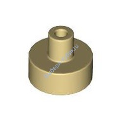 Деталь Лего Плитка Круглая 1 х 1 С Держателем Цвет Песочный