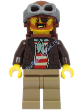 Минифигурка Лего Сити Чак Д. Голдберг