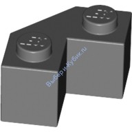 Деталь Лего Кубик Модифицированный Угловой 2 х 2 Цвет Темно-Серый