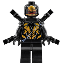 Минифигурка Лего Супер - Outrider - Extended Arms, Torso with Long Dark Bluish Gray Tips at Neck