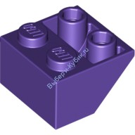 Деталь Лего Скос Перевернутый 45 2 х 2 Цвет Темно-Фиолетовый